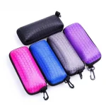 Honeycomb Glasses Case Storage Box Zipper Spectacle Case Sunglasses Case Black Sunglasses Zipper (New)