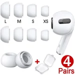 1-4Pairs Silicone Ear Tips Airpods Pro 46024 Protective (New)