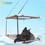 Cat Hammock Window Bed Kitten Sunny Seat Hanging Mount Beds Cat Sofa Double Decker (New)