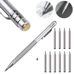 11 Alloy Scribe Pen Carbide Scriber Pen Metal Wood Glass Tile Cutting Marker (New)