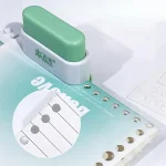 5  Hole Punch for Binder: Office Desk Organizer   Perfect for DIY Binding (New)