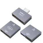USB C Female to Dual Female Splitter Hub Convter Adapter Type C Coupler (New)