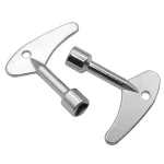 Multi functional internal triangle key wrench elevator water meter electric control cabinet electric meter (New)