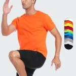 Men Women Quick Dry Short Sleeve Sport T Shirt Gym Jerseys Fitness Shirt (New)