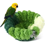 Bird Nest for Cage,Plush Hanging Bird Bed for Parakeet,Breeding Bird House for Conure,Budgie,Cockatiel,Lovebird,Canary,Hamster (New)