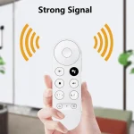 G9N9N Google Chromecast 4k Snow Voice Remote Control Replacement for Streaming Media Player (New)