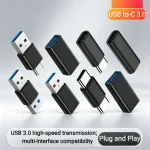 USB C to USB Adapter, USB C Male to USB 3 Female OTG (New)