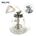 RELIFE Press Type Glass Alcohol Empty Bottle with Copper Core (New)