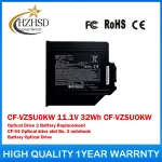 CF-VZSU0KW 11.1V 32Wh 2860mAh CF-VZSUOKW Optical Drive2 Battery Replacement Panasonic CF-54 Optical (New)