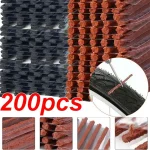 10 200 Tire Repair Strips Tubeless Rubber Stiring Glue Seals for Car Motorcycle Tyre (New)