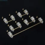 Mechanical keyboard Cherry MX Switch PCB Mounted Snap-in Stabilizer Case (New)