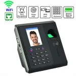 Battery WiFi Fingerprint Attendance Machine CF16 Face Recognition Time Attendance Machine WiFi Fingerprint (New)