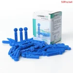 50 28g Soft Blood Glucose Medical Collecting Lancet Needles Diabetes Testing (New)