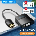Vention HDMI to VGA Adapter 1080P HD Male to VGA (New)