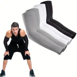 3 Pairs Unisex Sun Protection Arm Sleeves Breathable Cooling Arm Covers For Outdoor (New)