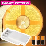 5V COB LED Light Strip 3AA Battery Powered Flexible Ribbon Diode 8MM High (New)