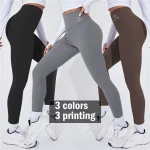 1 Women High Waist Yoga Leggins Gym Sports Tights Woman Running Pants Sexy (New)