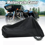 Universal Motorcycle Cover Sunproof Dustproof Waterproof Bike Scooter Electrombile UV Protection Reflective Stripes (New)