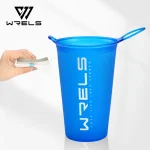 1 200ml Foldable Sports Water Cup Marathon Cross country Running Folding Soft Water Cup (New)