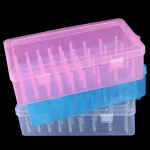 Sewing Thread Box 42 Pieces Spools Bobbin Carrying Case Container Holder Craft (New)