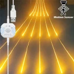 Motion Sensor Stair Lights With Chase Effect Under Bed Lights Under Cabinet Lights, (New)