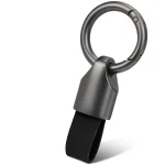 Simple Car Keychains Keyring for Men   Durable Key Holder Decorative Gift with (New)