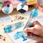 DIY Beaded Pens, 2.6mm 3D Pixel Puzzle Bead DIY Automatic Bead Pen | (New)