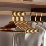 Clothes Hangers Metal, Smooth Surface Shirt Dress Hanger, Durable Heavy Duty Coat Hangers, (New)