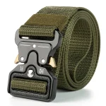 Tactical Belt Quick Release Outdoor Military Belt Soft Real Nylon Sports Accessories Men (New)