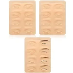 Tattoo Practice Skin Microblading Supplies Eyebrow Eyeliners Practice Latex Skin Permanent Makeup Eyebrow (New)