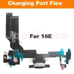 1 Charging Port Flex Cable for iPhone 16E USB Dock Charger Connector With (New)
