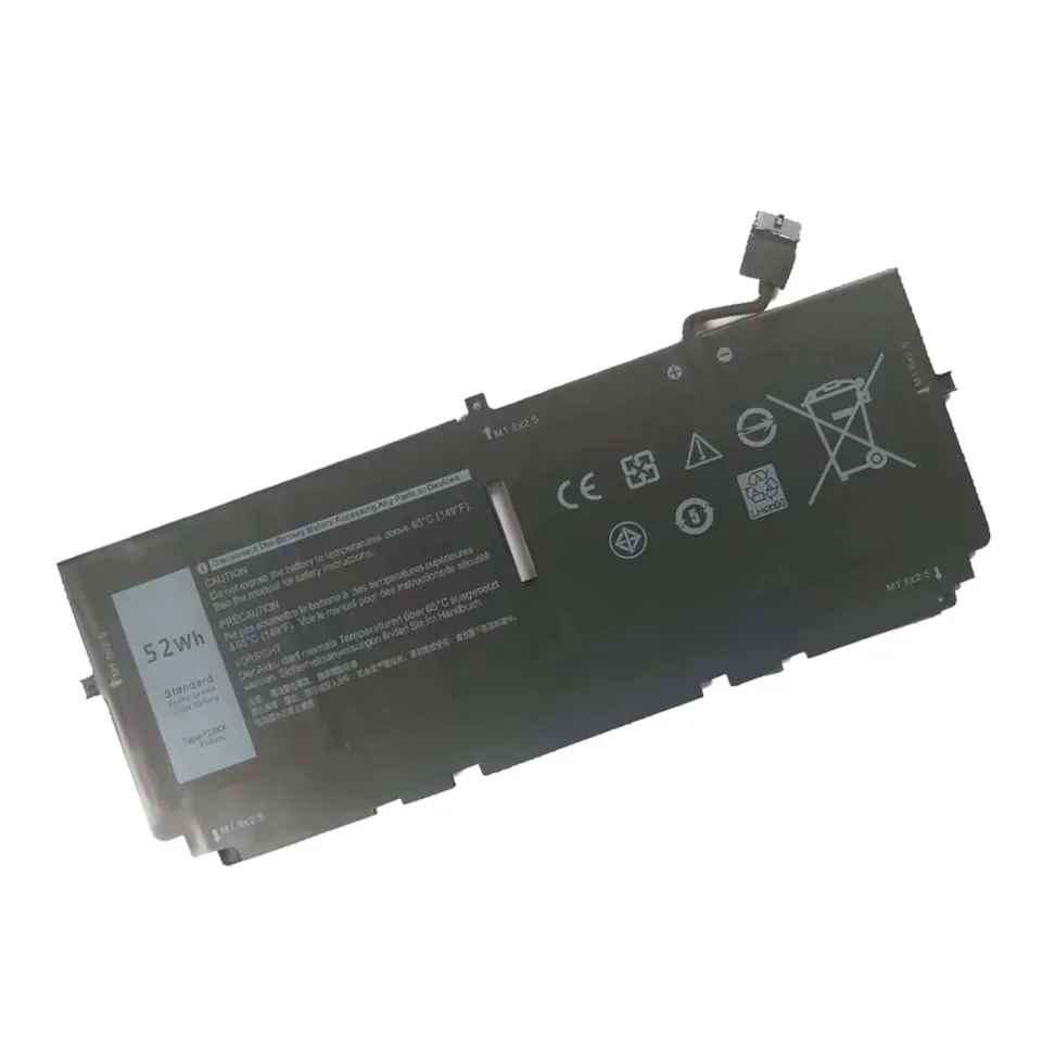 S24c4b88e68ad4fefb664a2005d92b508a.webp Replacement Batteries 722KK 2XXFW FP86V WN0N0 Battery D-ell X-PS 13 (New) - Image 1