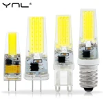 G4 LED COB Lamp Dimmable 6W 9W COB LED Bulb E14 AC DC 12V (New)