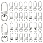 10 30 50 Rotating Dog Buckle Gold Lobster Clasps Hooks For DIY Jewelry Making Key (New)