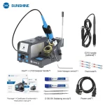 SUNSHINE S1 Precision Tweezers Multi-purpose Soldering Station Smart Color Screen (New)
