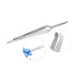 Dental Bracket Tweezers Orthodontic Reverse Action Serrated Dentistry Instruments Stainless Steel Dental Tools (New)