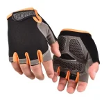 Cycling Gloves Anti Slip Shock Breathable Half Fingerless Gloves Bike Mtb Gloves Sport (New)