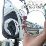 1 Side Mirrors for Truck Car Blind Spot Mirror Round Convex Wide Angle (New)
