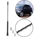 Universal 9 Inches Car Replacement Anti Noise Beesting Aerial FM Radio Antenna with (New)