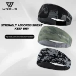 1 Running Sweat Absorbing Sports Hair Band Yoga Breathable Antiperspirant Band Mens and (New)
