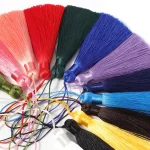 10 Polyester Silk Tassel Brush 8cm Satin Tassel for Jewelry Making Crafts Charm (New)