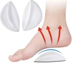Orthotic Arch Foot Care Comfort Pain Silicone Orthopedic Insoles for Shoes Women Flat (New)