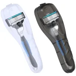 Clear Portable Travel Men Manual Razor Protector Plastic Box Cover Container Storage Shaver (New)