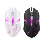 E Sports USB Wired Mouse Colorful LED Gaming Mouse 5000 DPI Wired Mice Optical (New)