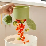 Kitchen Sink Strainer Basket with Faucet Hanging Waste Catcher And Draining Filter Press (New)