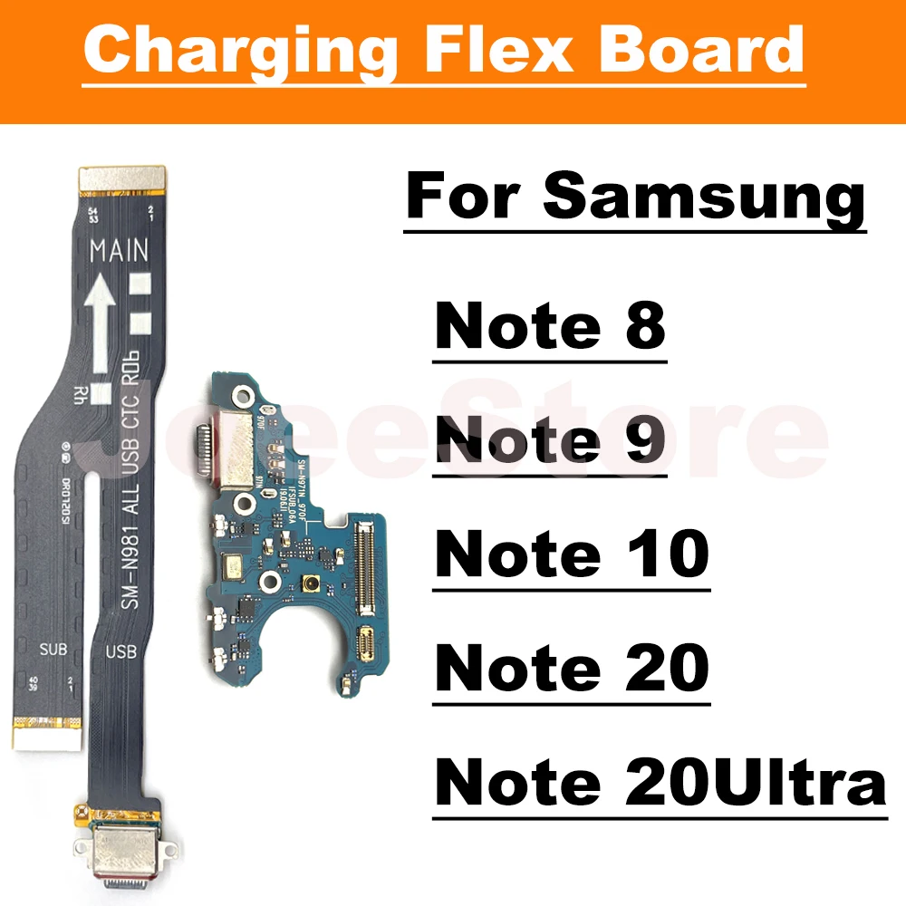 S27ea6d87a83043ed950a037840885b8af 1 Charging Port Board Dock Flex Cable For Samsung Galaxy Note 10 20 (New) - Image 1