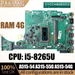 ACER A515-54 A315-55G A515-54G Notebook Mainboard DA0ZAWMB8E0 i5-8265U RAM (New)