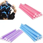 10 Universal Perm Hair Curling Stick Set Colorful Sponge Pearl Cotton Eva Curling (New)