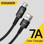 Essager 7A 100W USB Type C Cable 100W Fast Charging (New)