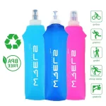 WRELS Sports Water Bottle Leak Proof Durable Soft Flask High Flow BPA Free (New)